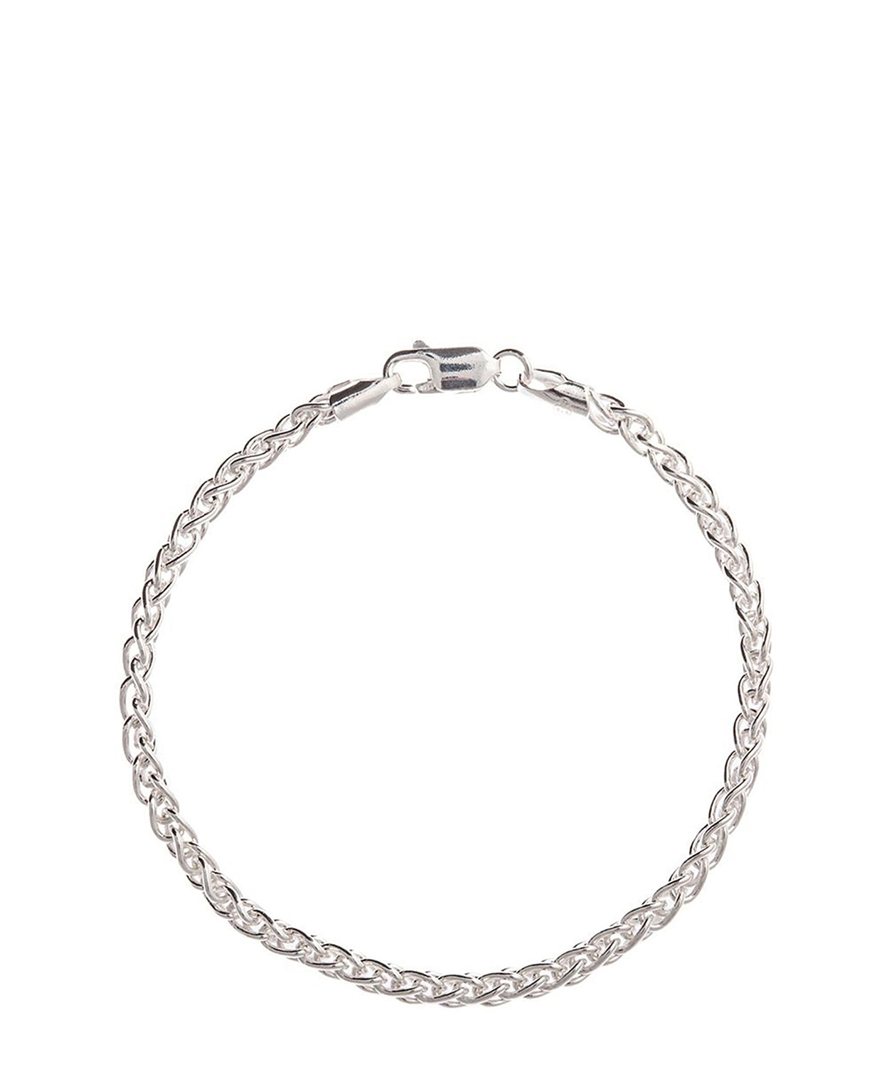 Gift Packaged 'Lynda' Sterling Silver Chain Bracelet