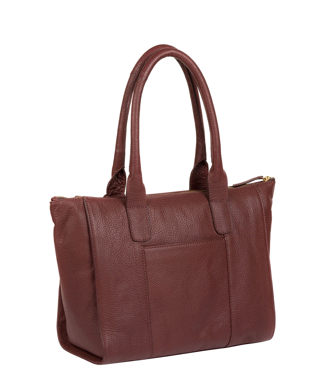'Yeovil' Port Leather Tote Bag