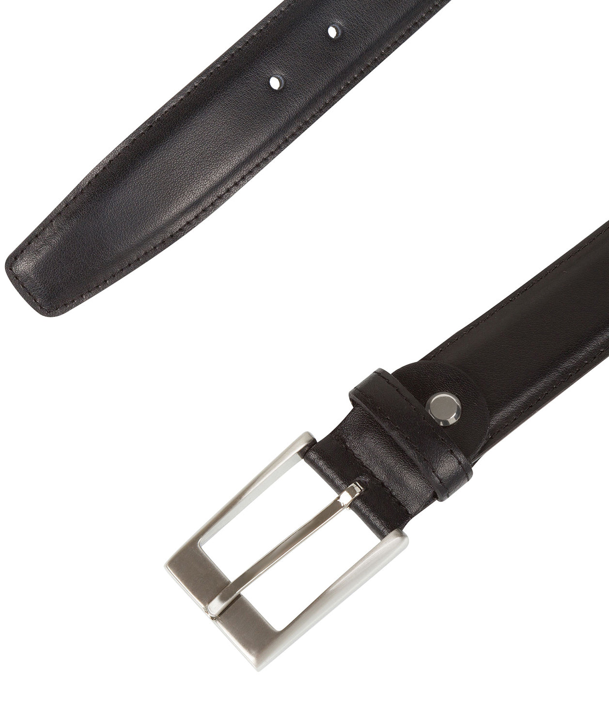 Black Pure Luxuries Leather Men's Belt