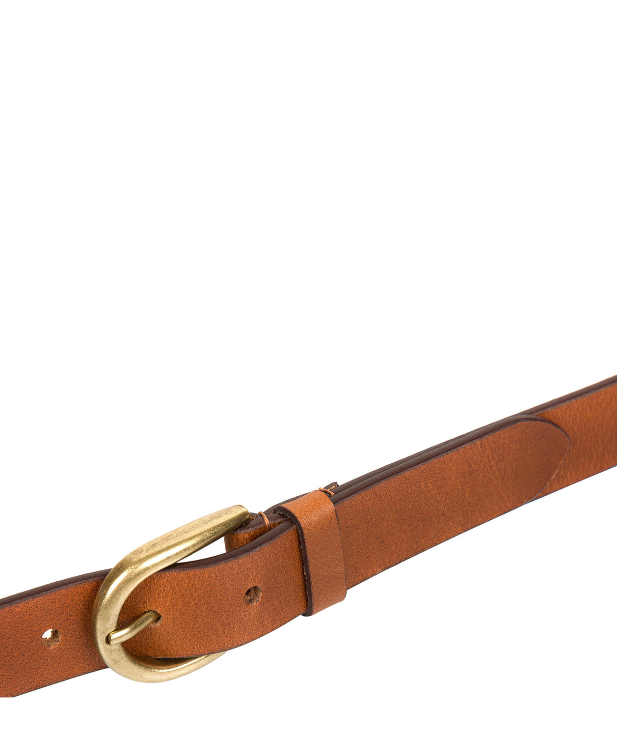 Tan Luxury Leather Ladies' Belt