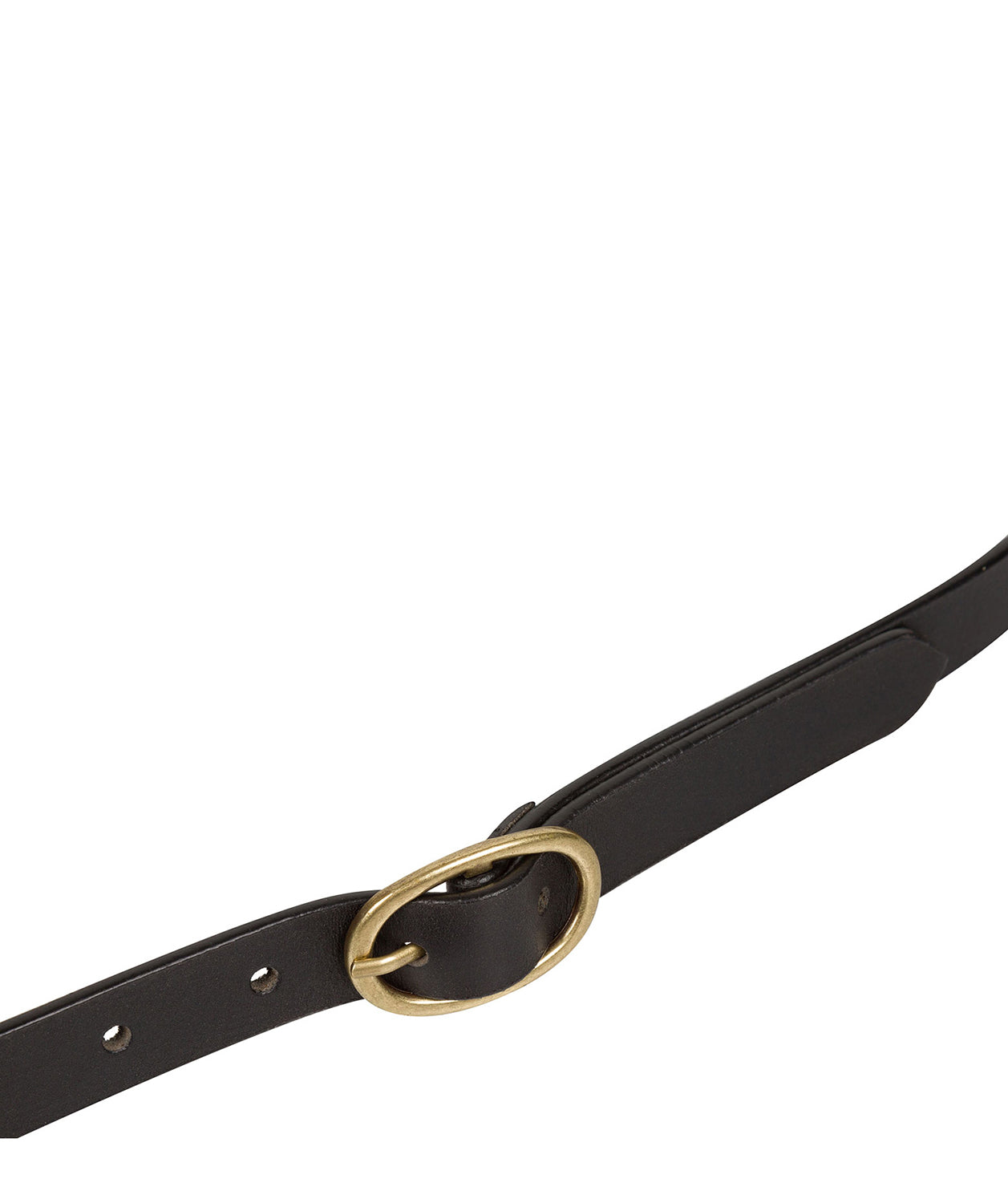 Black Quality Leather Ladies' Belt