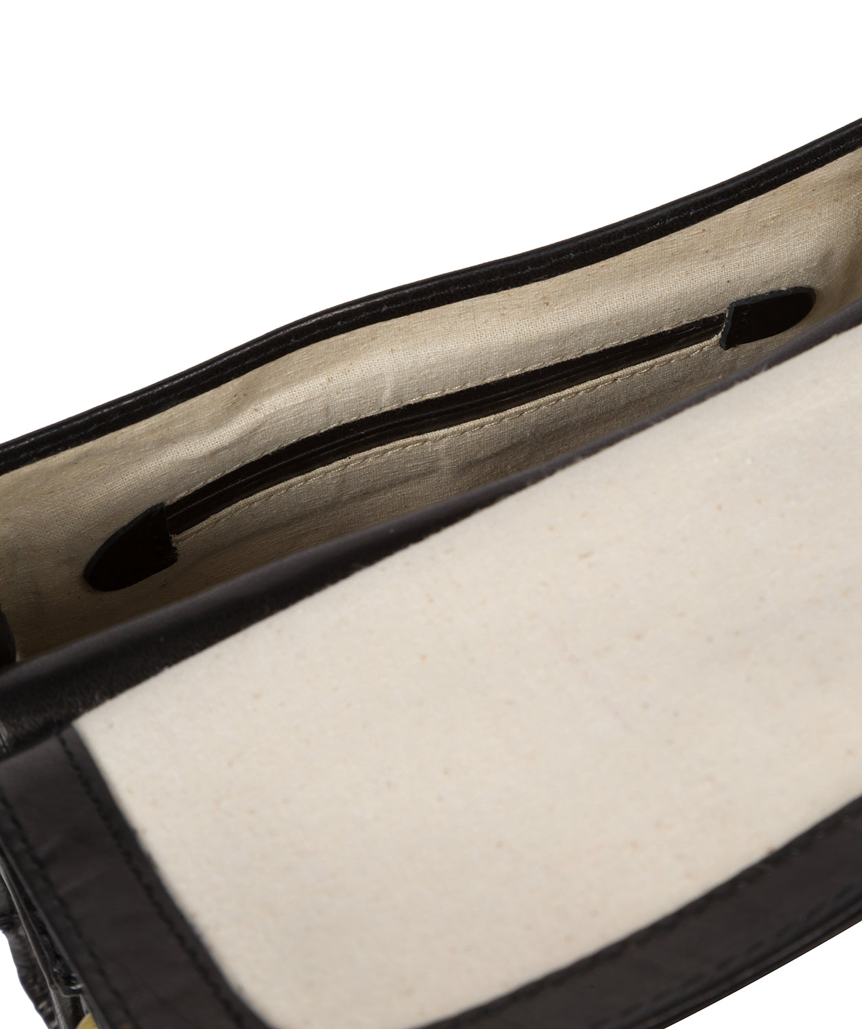 Conkca London Originals Collection #product-type#: 'Sasha' Black Leather Cross Body Bag