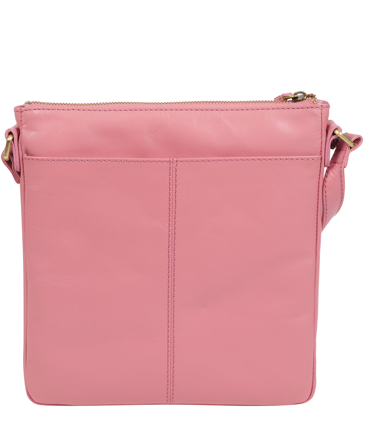 'Avril' Blush Leather Cross Body Bag