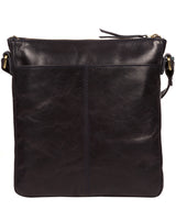 'Avril' Navy Leather Cross Body Bag Pure Luxuries London