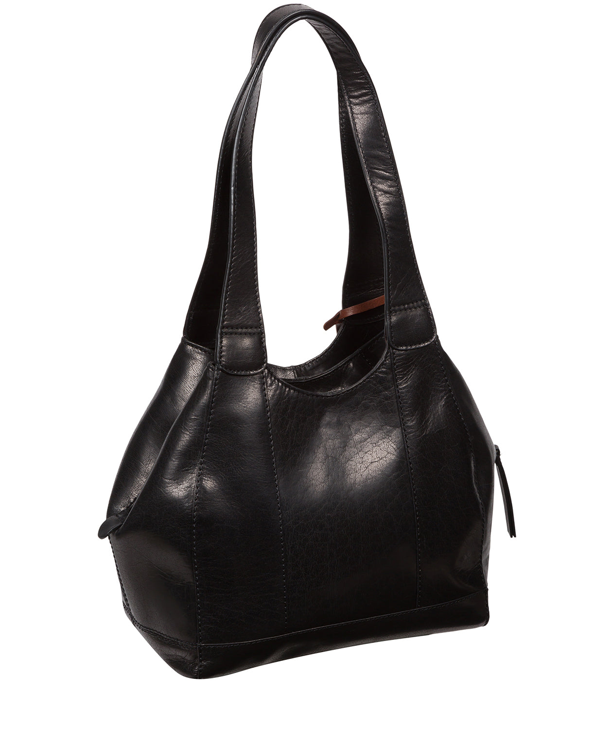 Conkca London Originals Collection #product-type#: 'Juliet' Black Leather Handbag