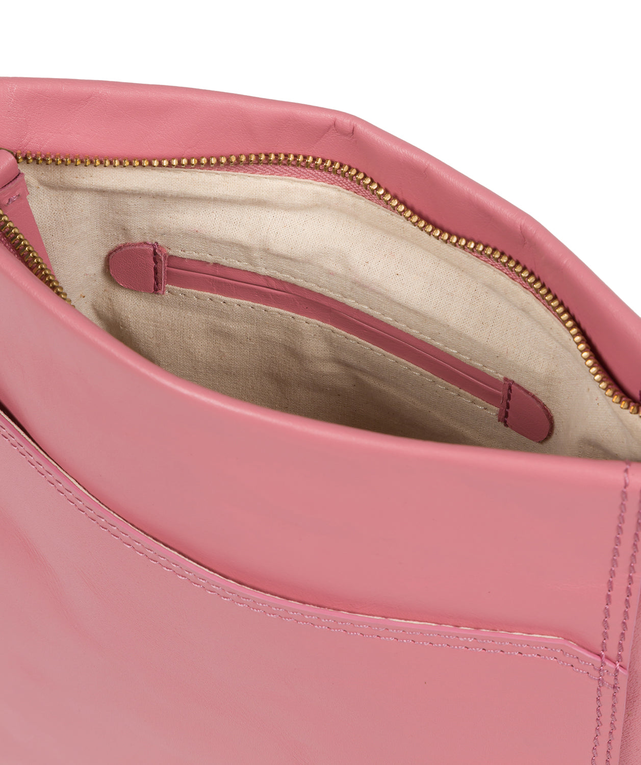 'Dink' Blush Leather Cross Body Bag