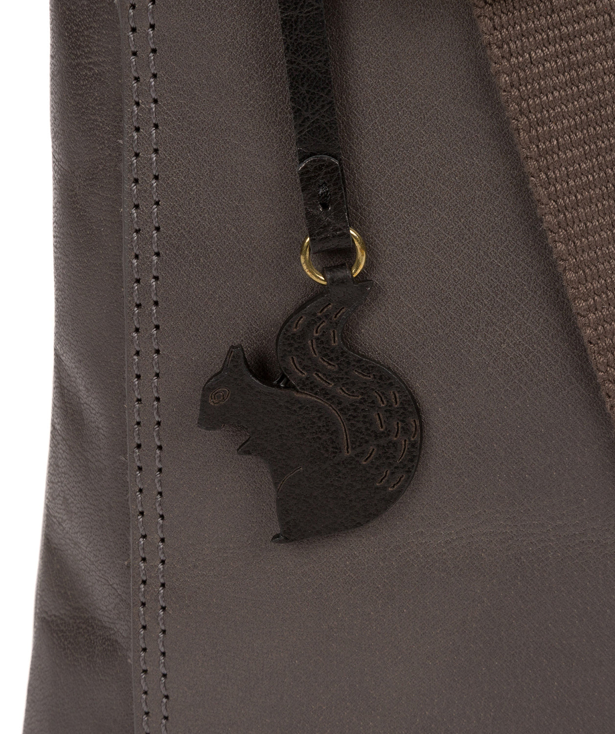 'Dink' Slate Leather Cross Body Bag