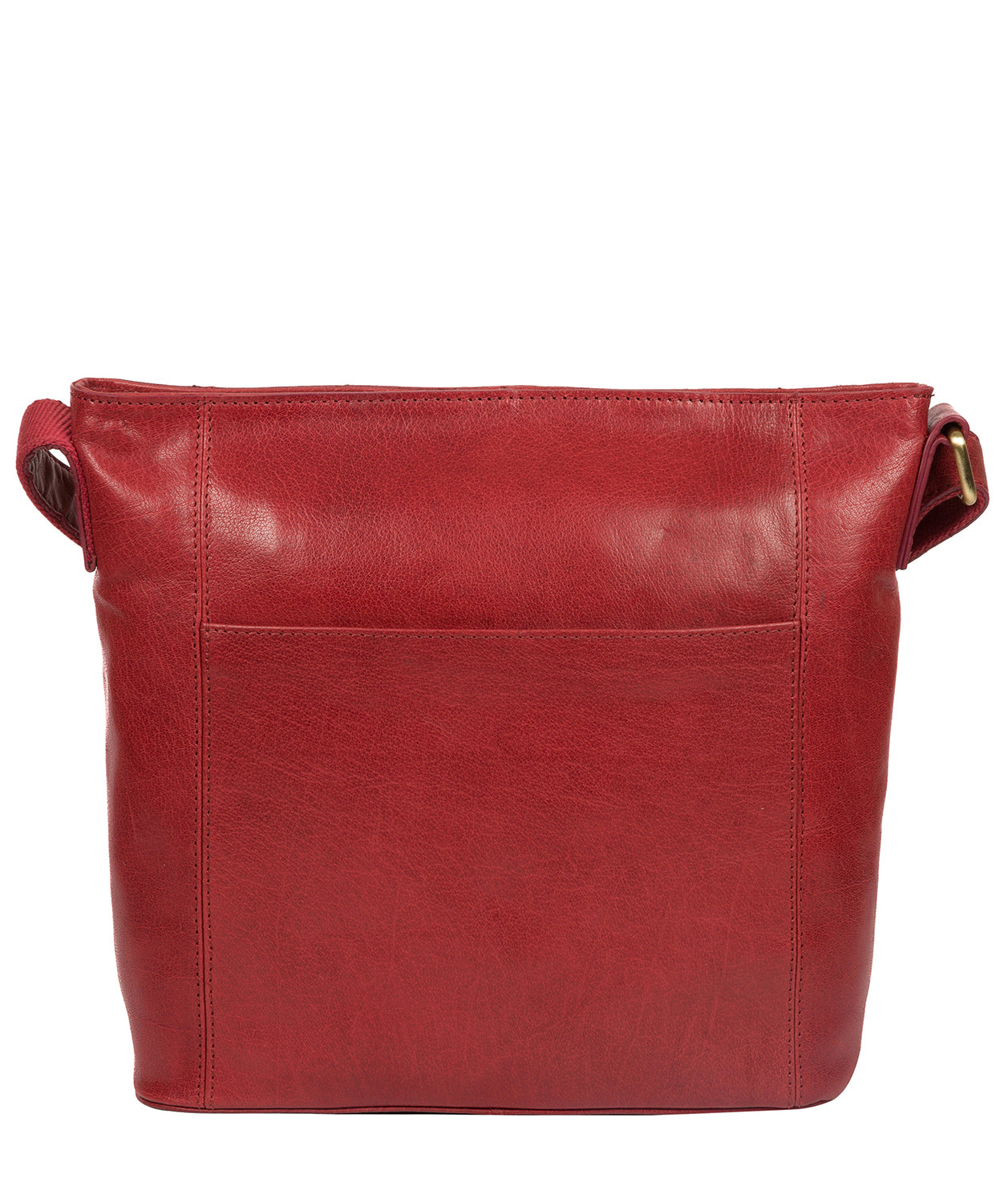 'Robyn' Chilli Pepper Leather Shoulder Bag