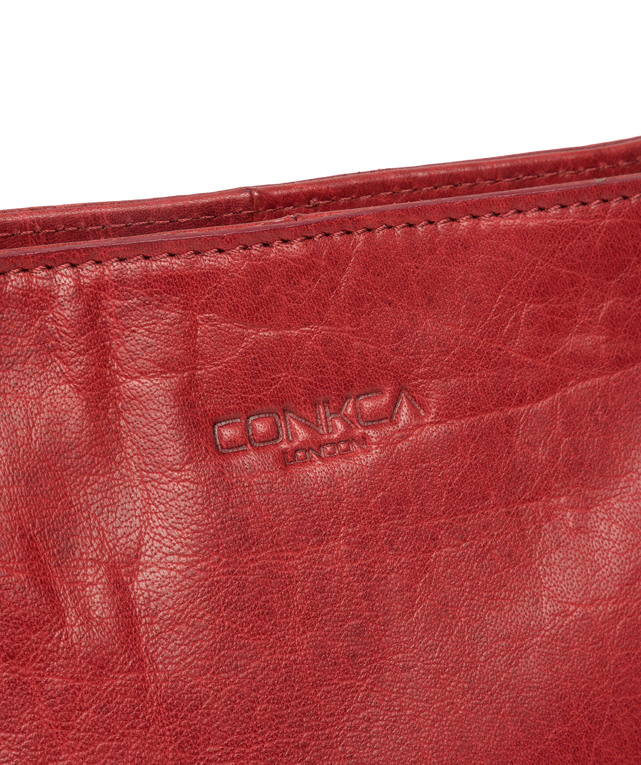 'Robyn' Chilli Pepper Leather Shoulder Bag image 6