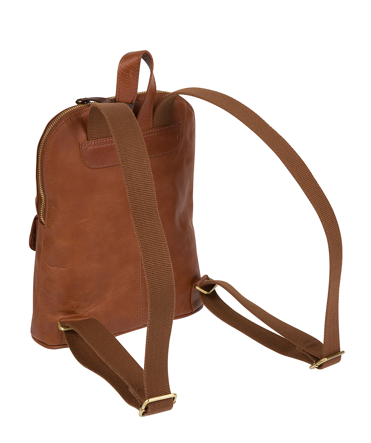 'Grove' Whiskey Handcrafted Leather Backpack