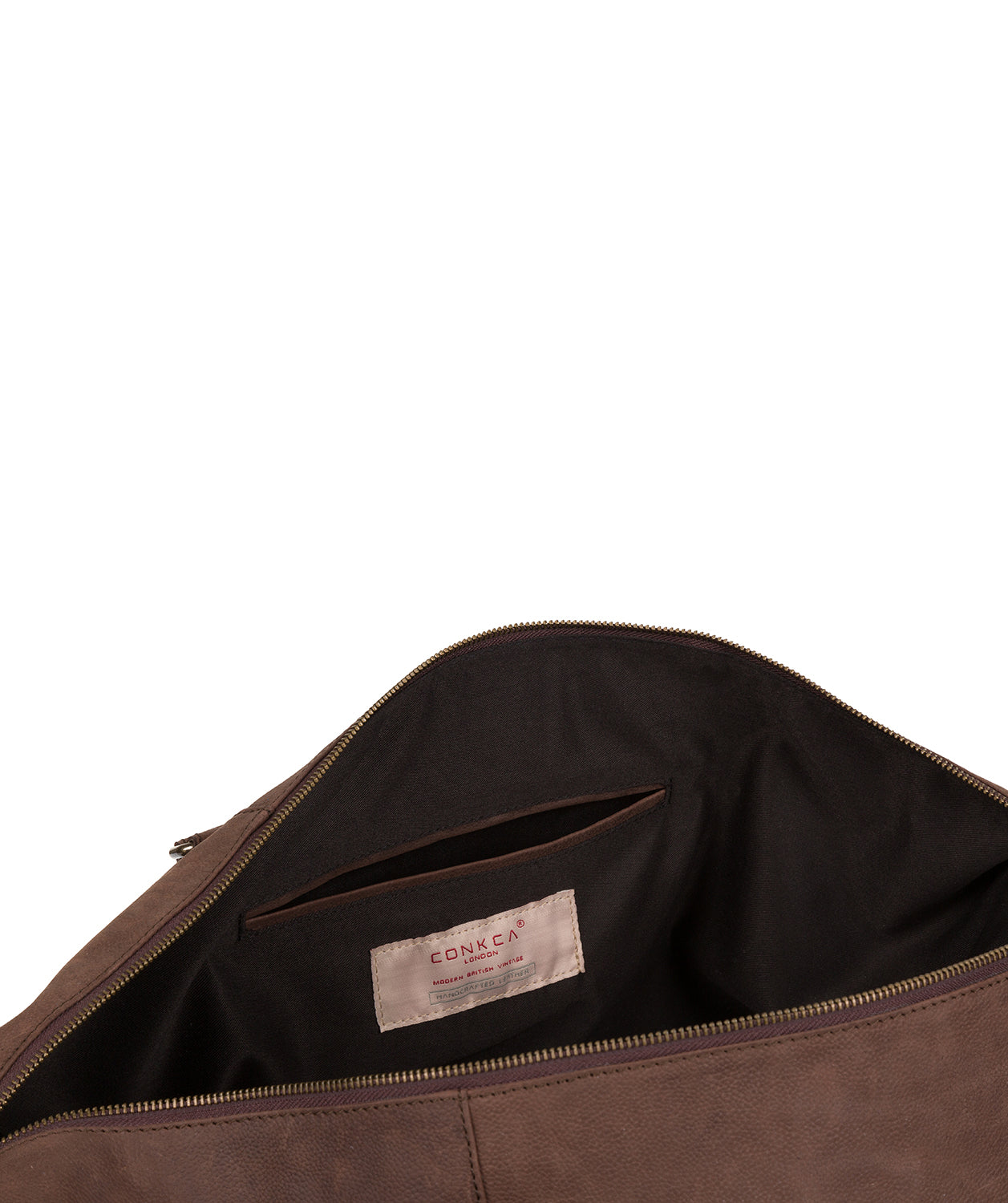 'Storey' Vintage Brown Leather Holdall