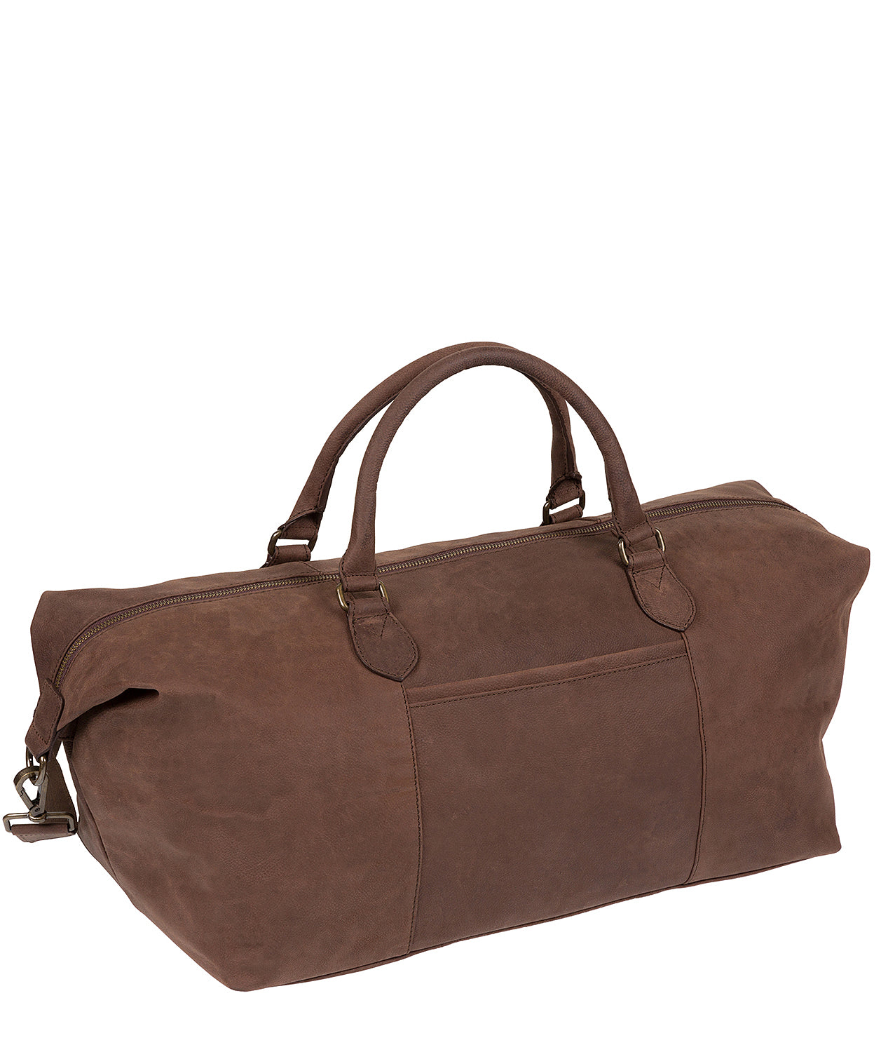 'Storey' Vintage Brown Leather Holdall