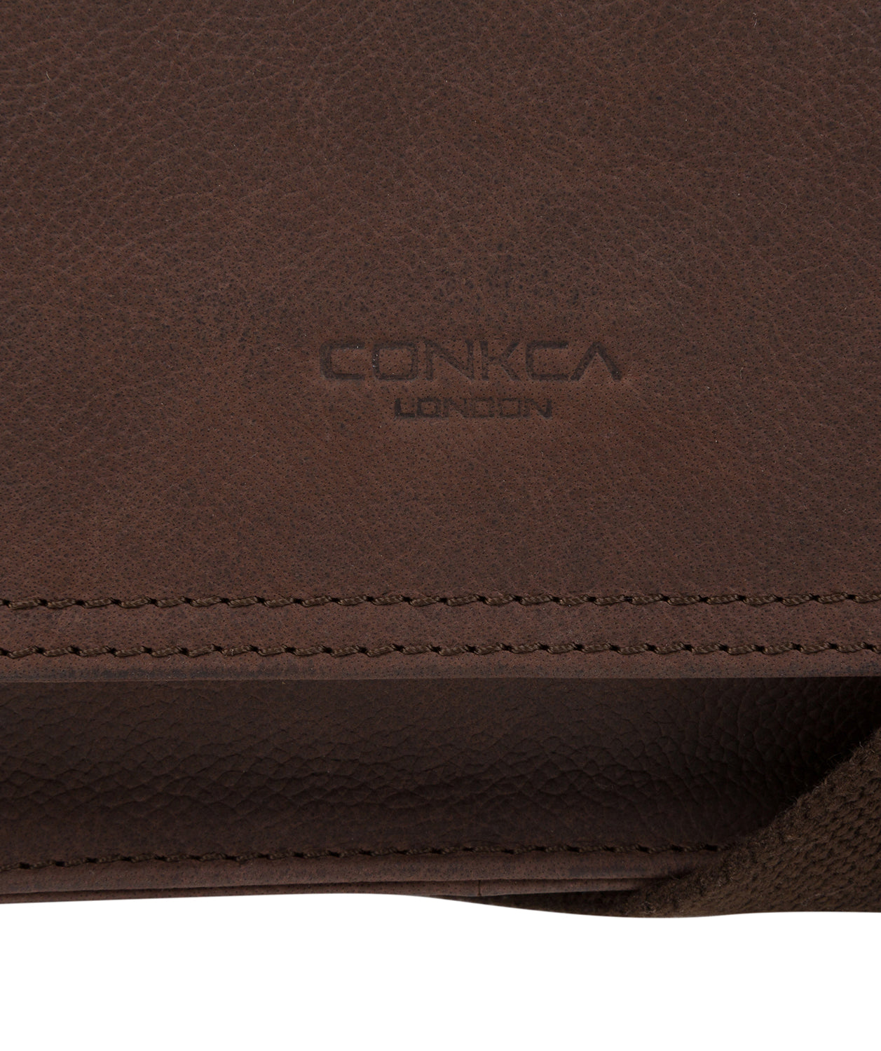 'Bolt' Vintage Brown Leather Messenger Bag