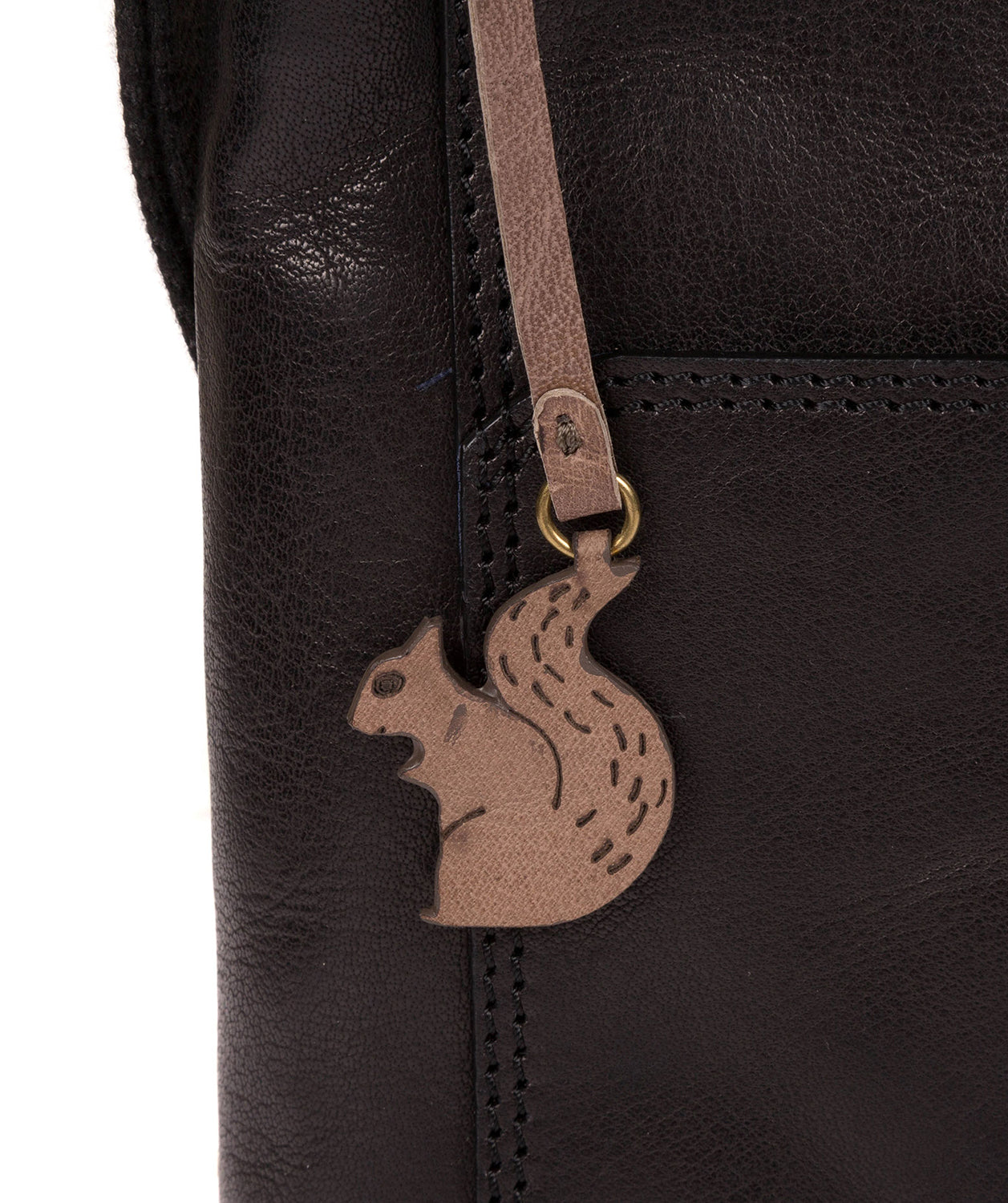 'Lina' Black Leather Cross Body Bag Pure Luxuries London