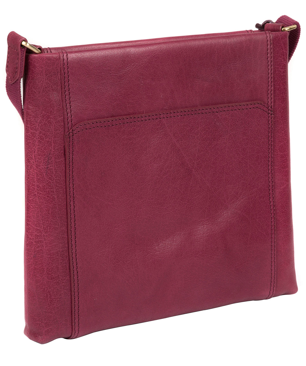 'Lina' Orchid Leather Cross Body Bag image 5