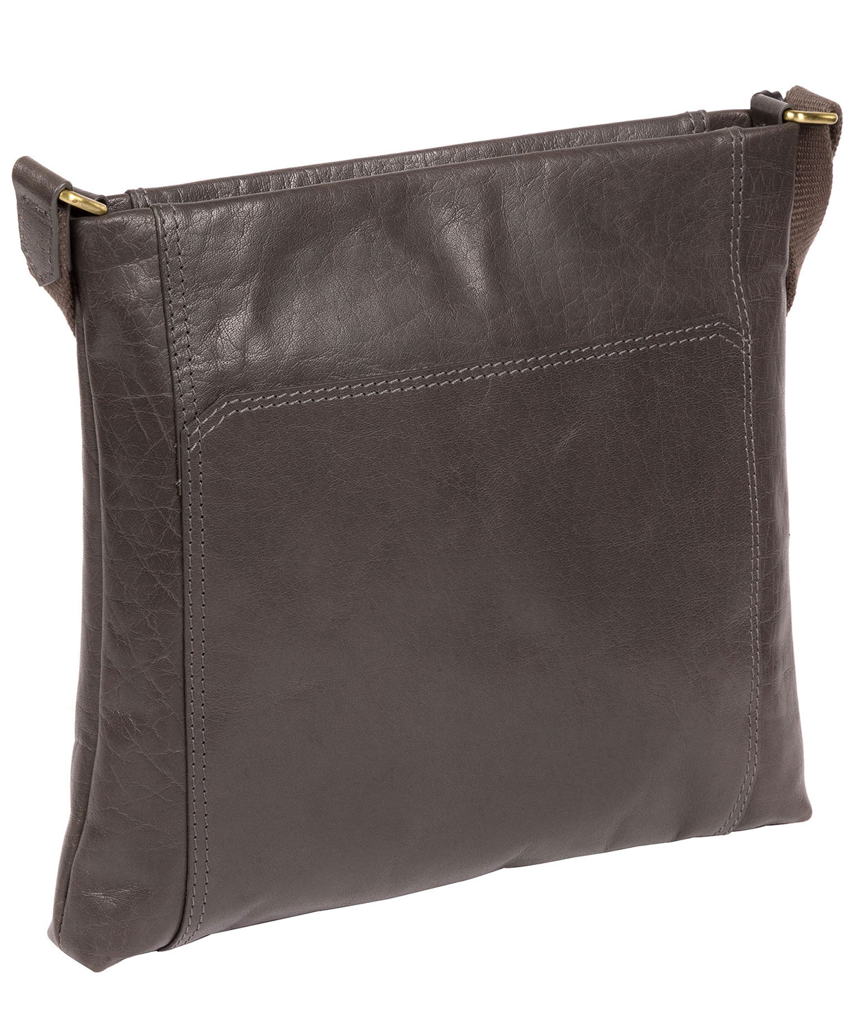 'Lina' Slate Leather Cross Body Bag image 5