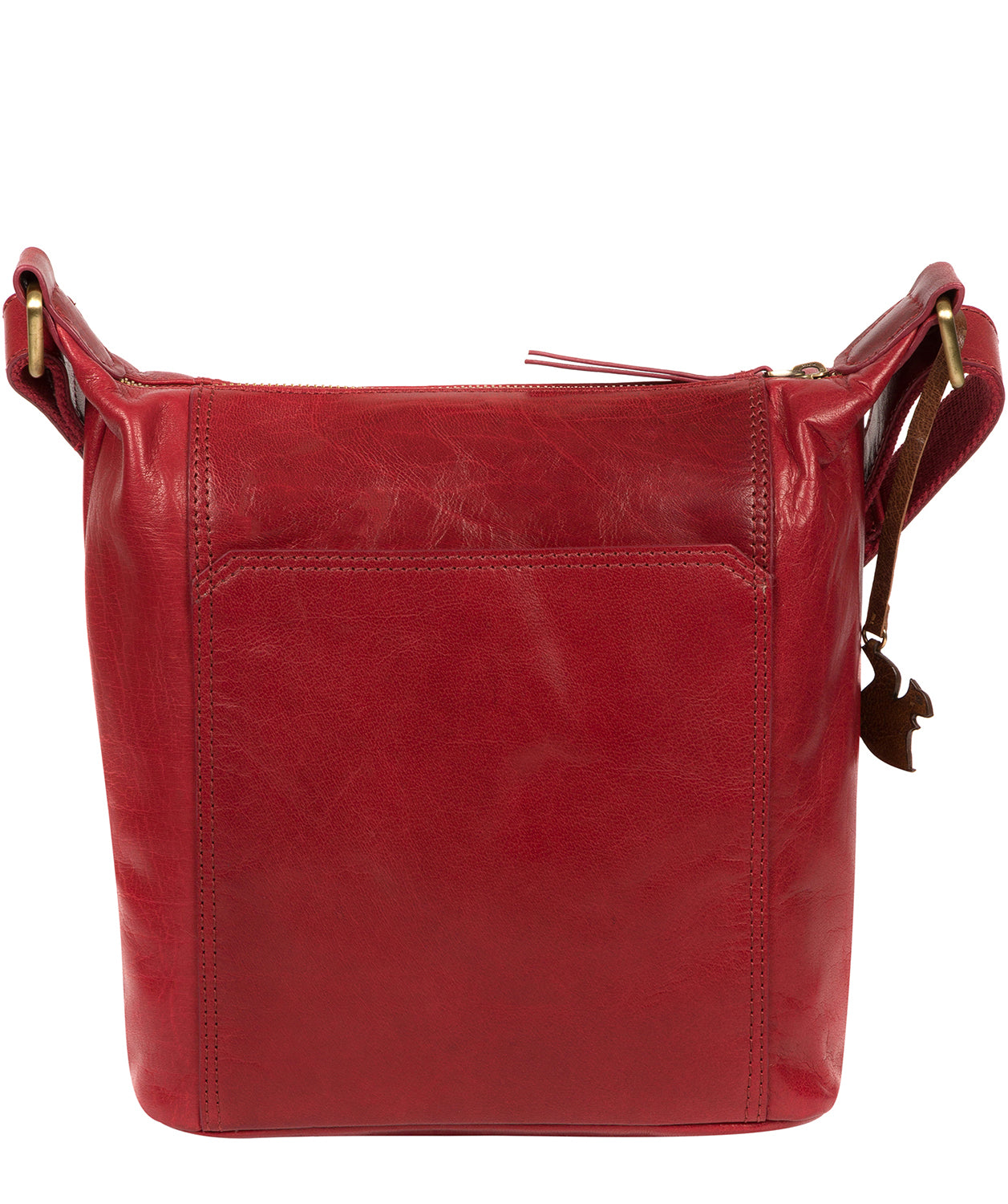 'Yasmin' Chilli Pepper Leather Cross Body Bag image 3