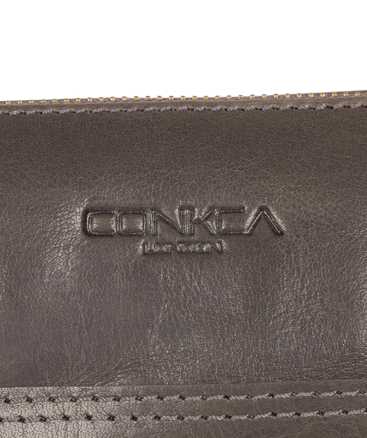 'Yasmin' Slate Leather Cross Body Bag image 5