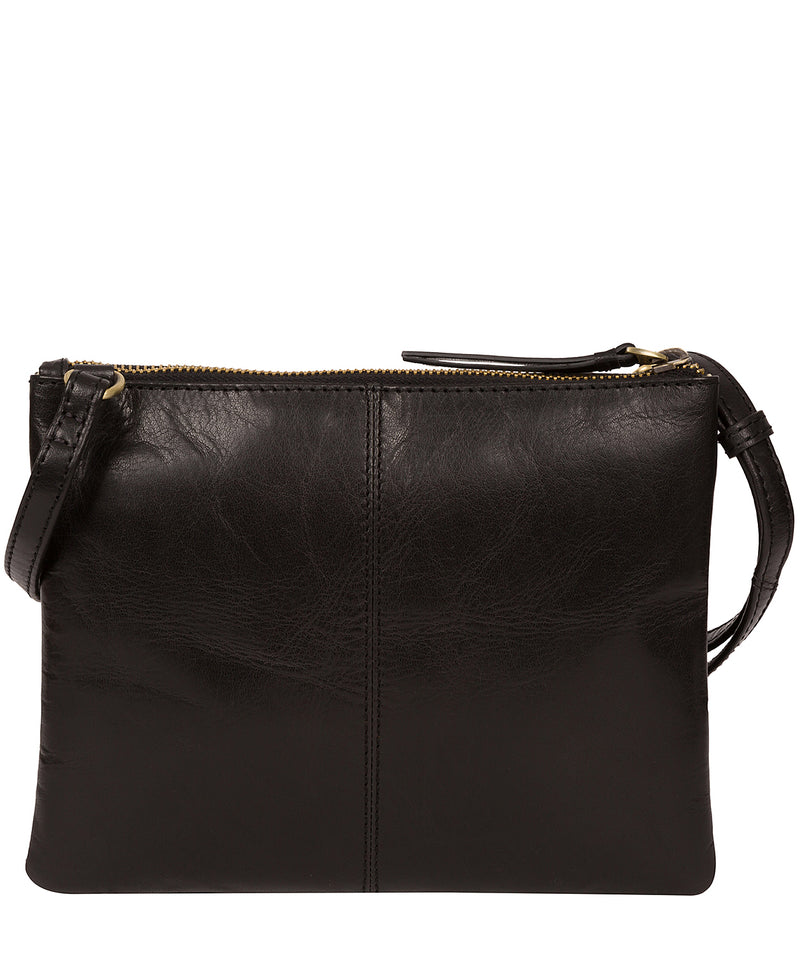 'Tillie' Black Leather Cross Body Bag