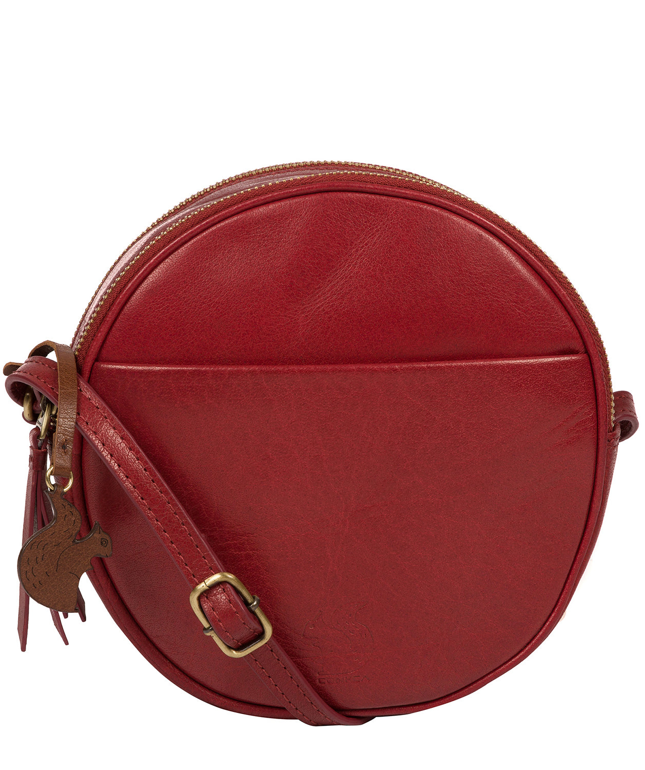 'Rolla' Chilli Pepper Leather Cross Body Bag image 1