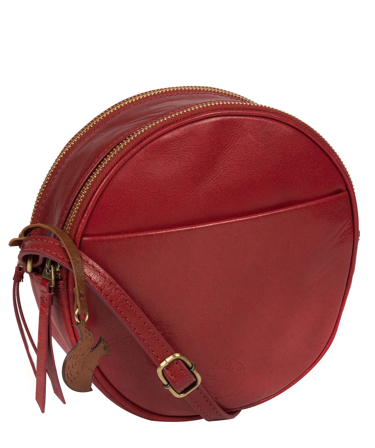 'Rolla' Chilli Pepper Leather Cross Body Bag image 5