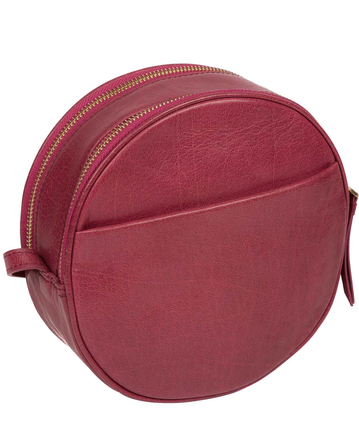 'Rolla' Orchid Leather Cross Body Bag image 3