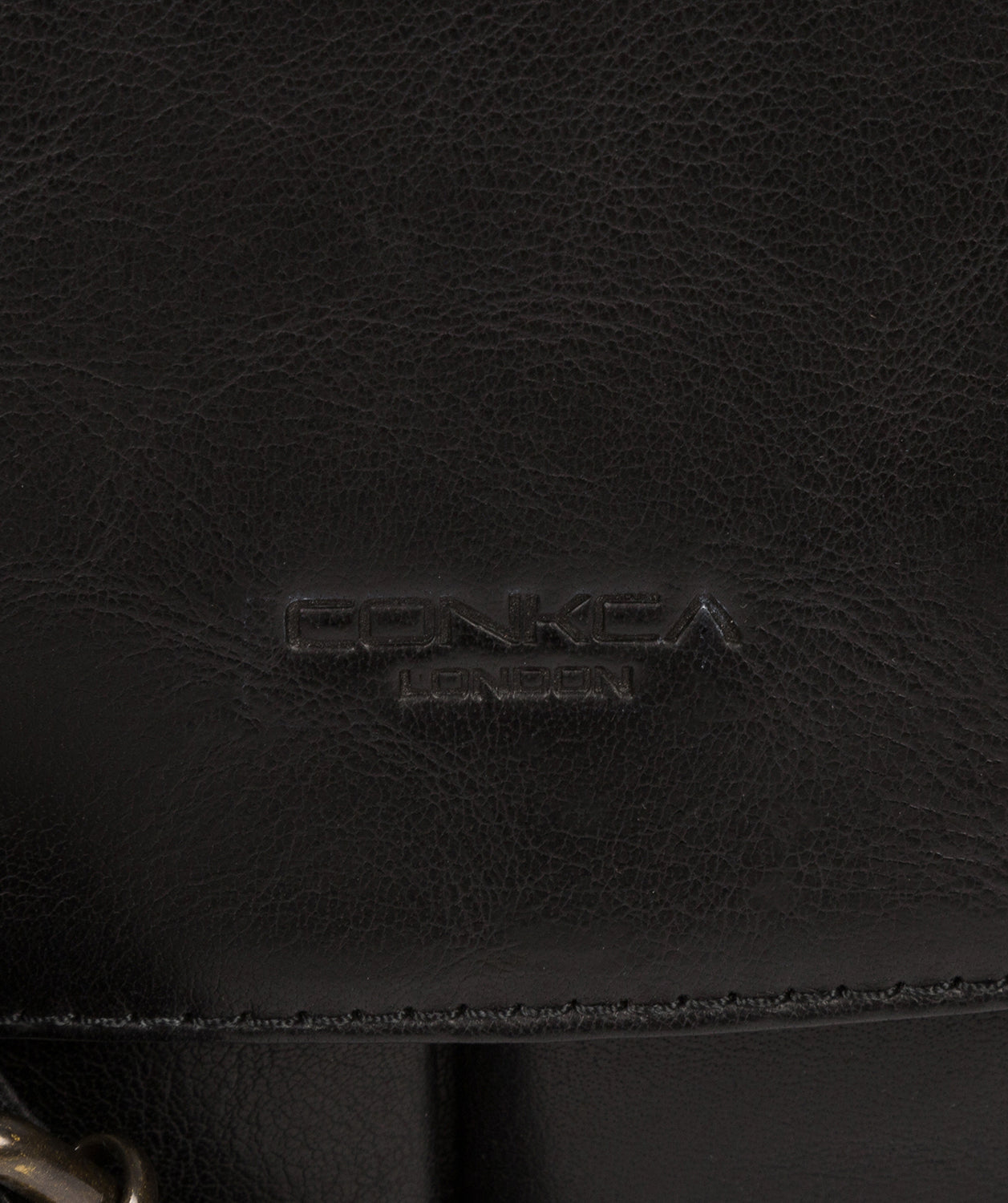 'Scolari' Black Leather Briefcase image 6