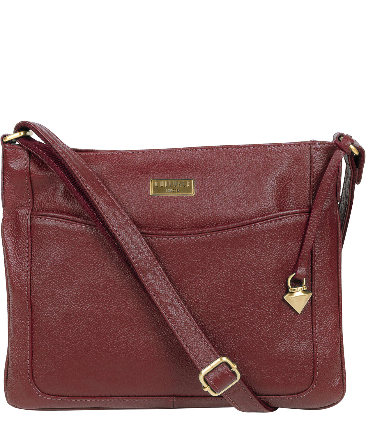 'Mireya' Ruby Red Cross Body Bag