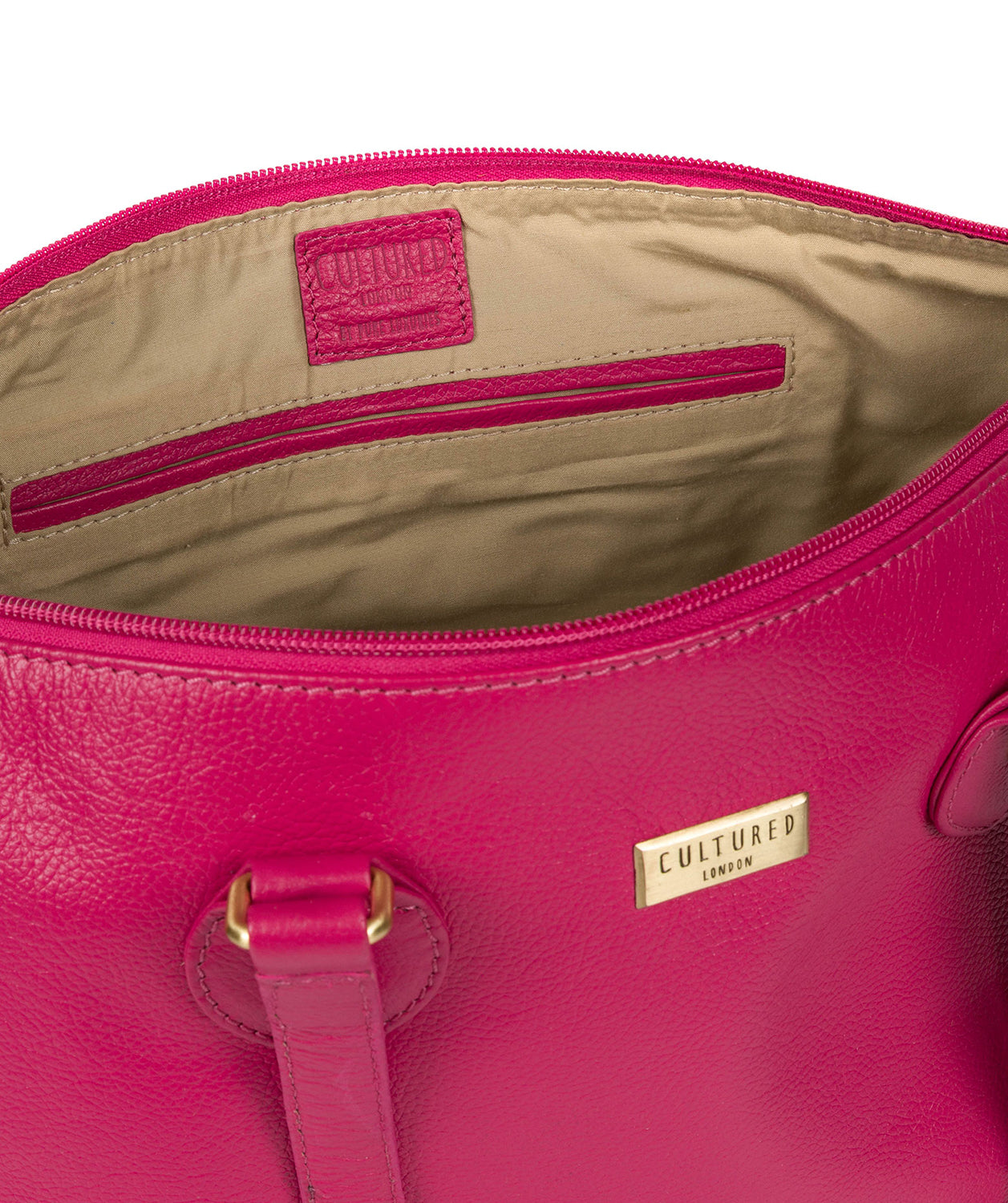 'Idelle' Cabaret Leather Tote Bag image 4