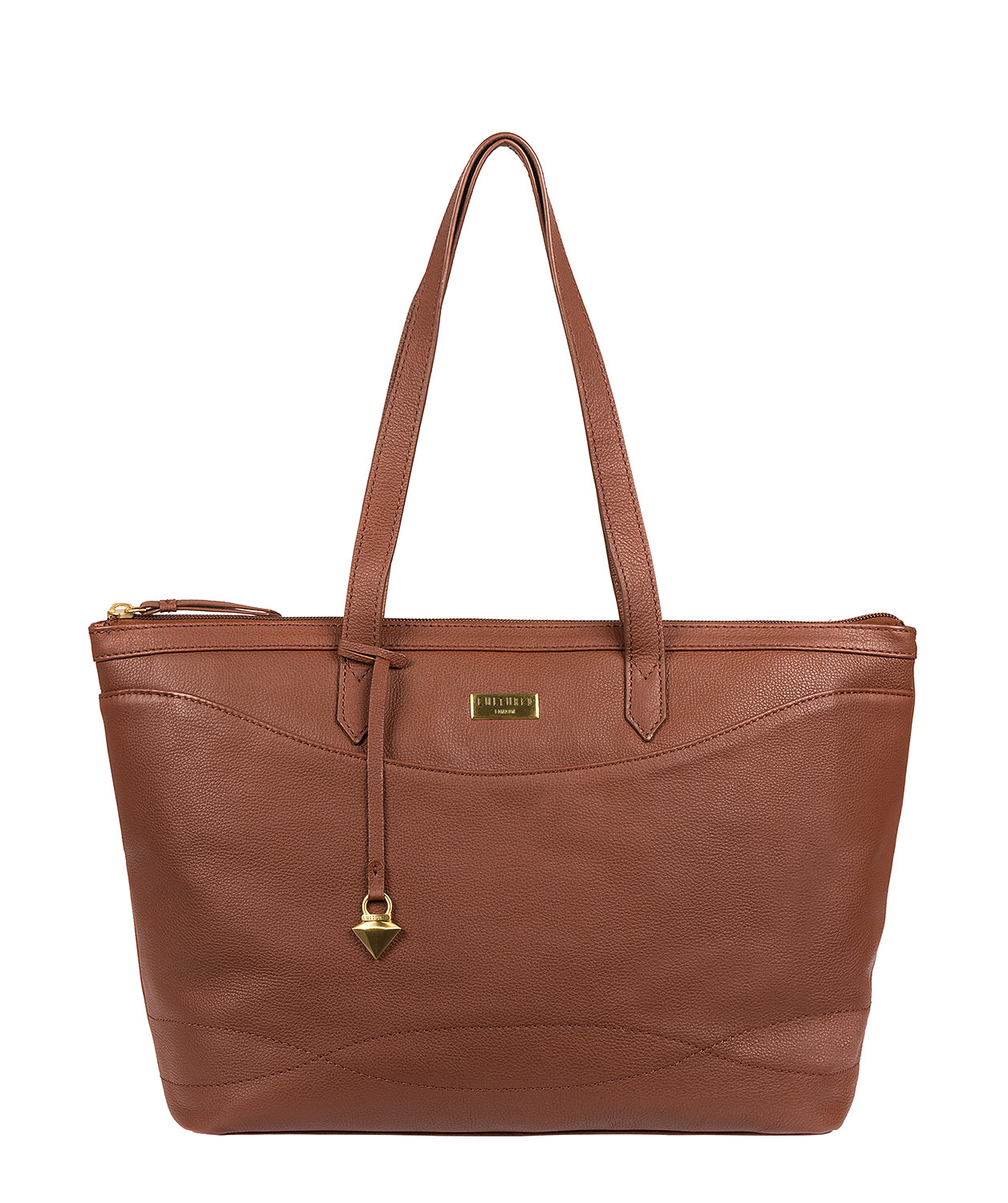 'Oriel' Soft Brown Leather Tote Bag