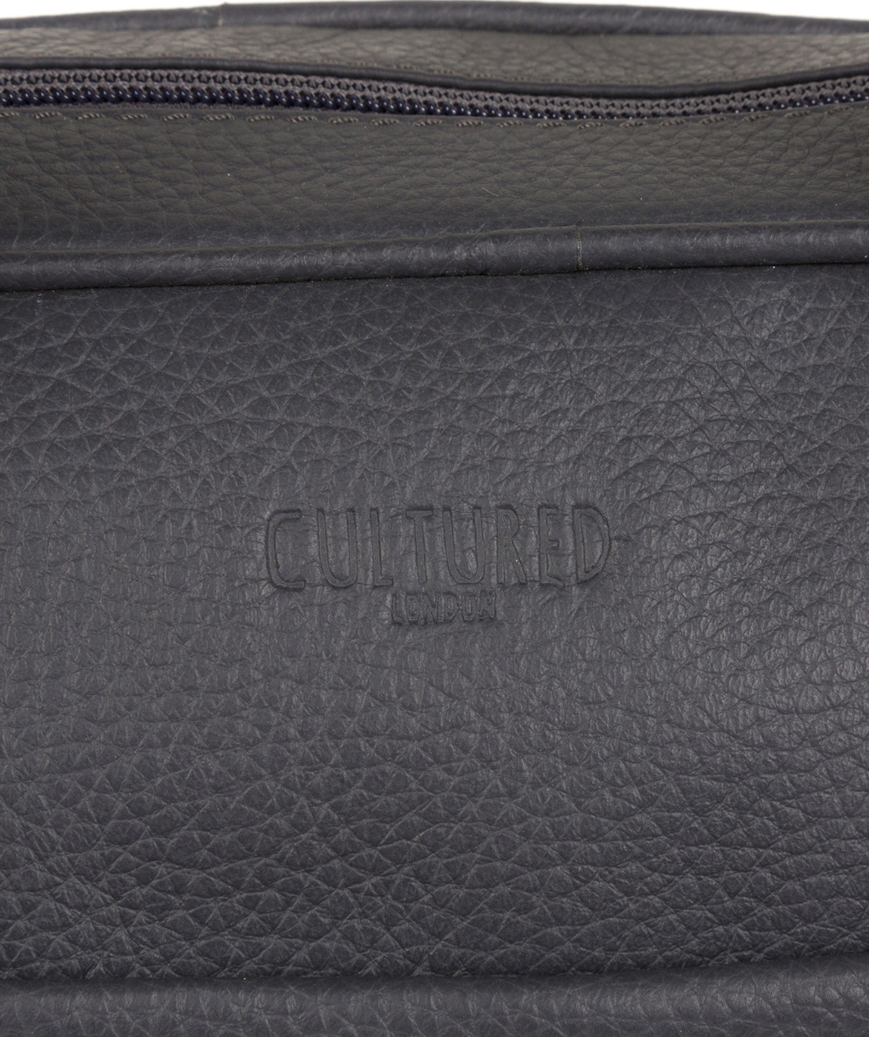 'Assignment' Dark Grey Leather Work Bag Pure Luxuries London