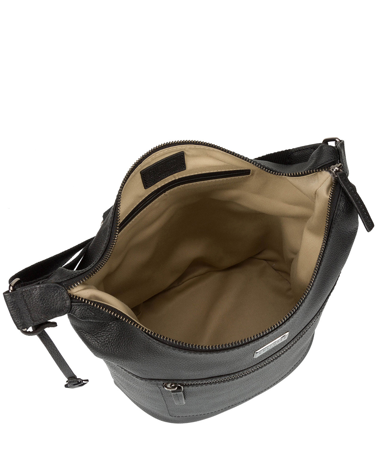'Portinax' Black Leather Bag image 4
