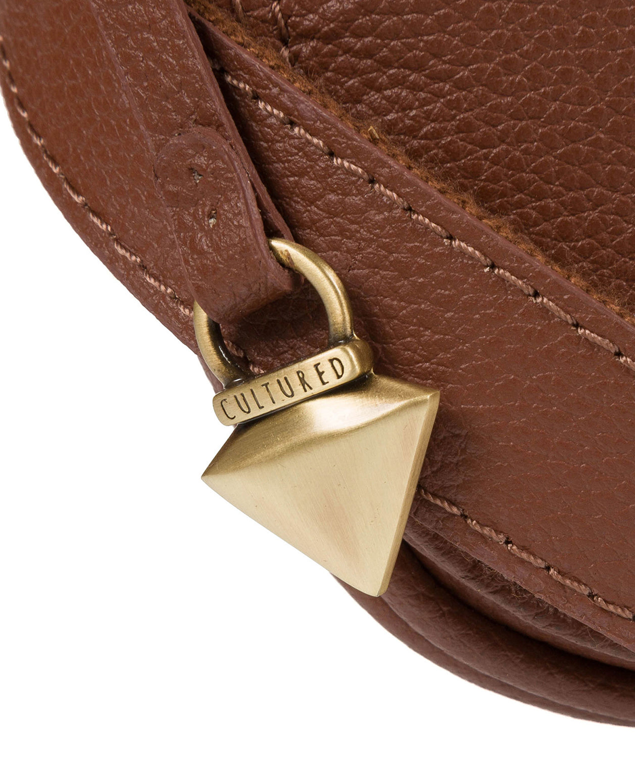 'Pollencia' Sienna Brown Leather Bag image 6