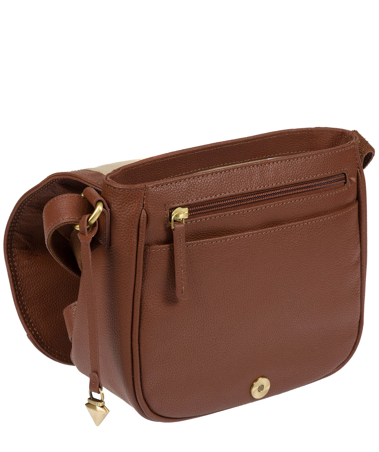 'Pollencia' Sienna Brown Leather Bag image 7