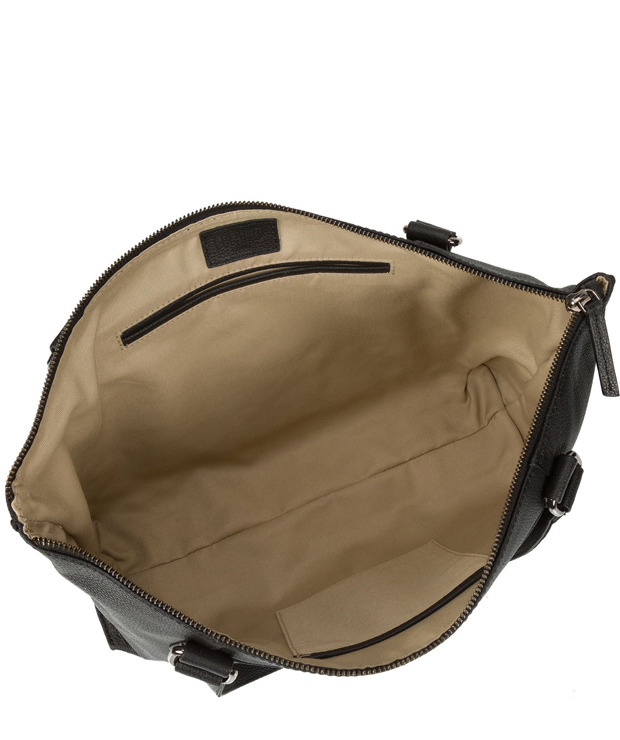 'Alma' Black Leather Bag Pure Luxuries London