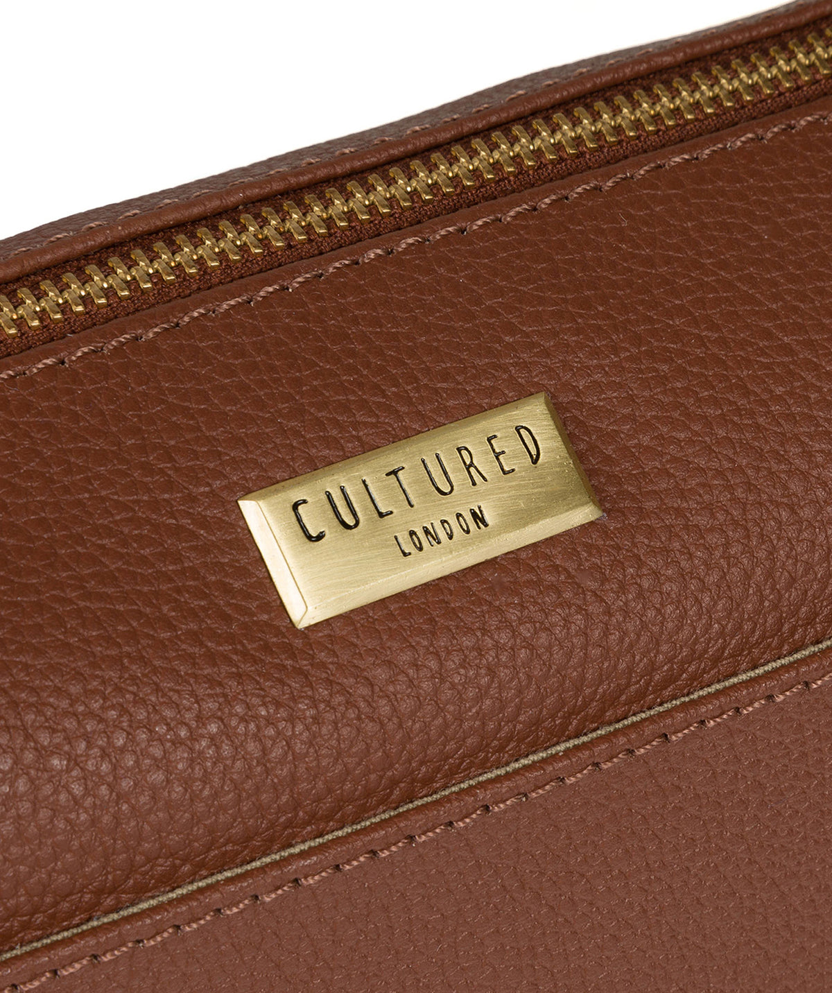 'Alma' Sienna Brown Leather Bag Pure Luxuries London