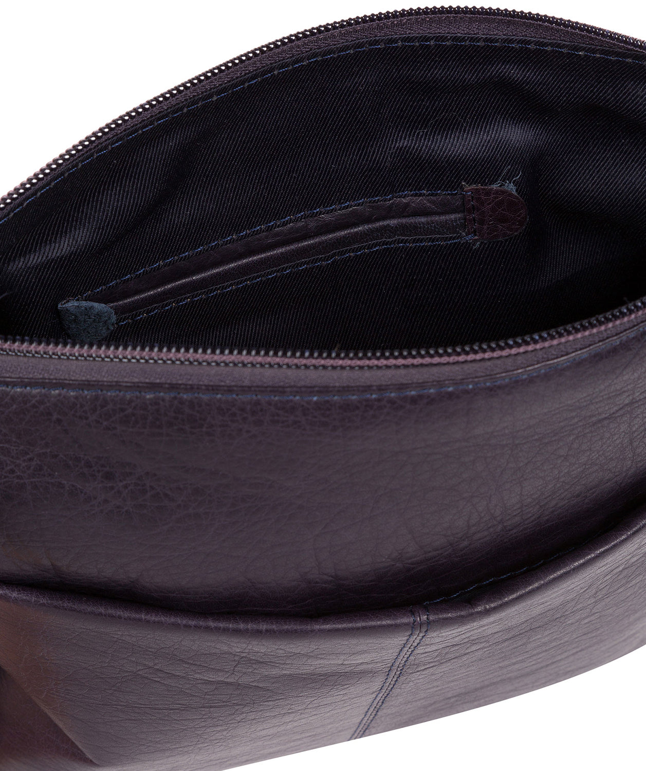 'Daar' Navy Leather Cross Body Bag