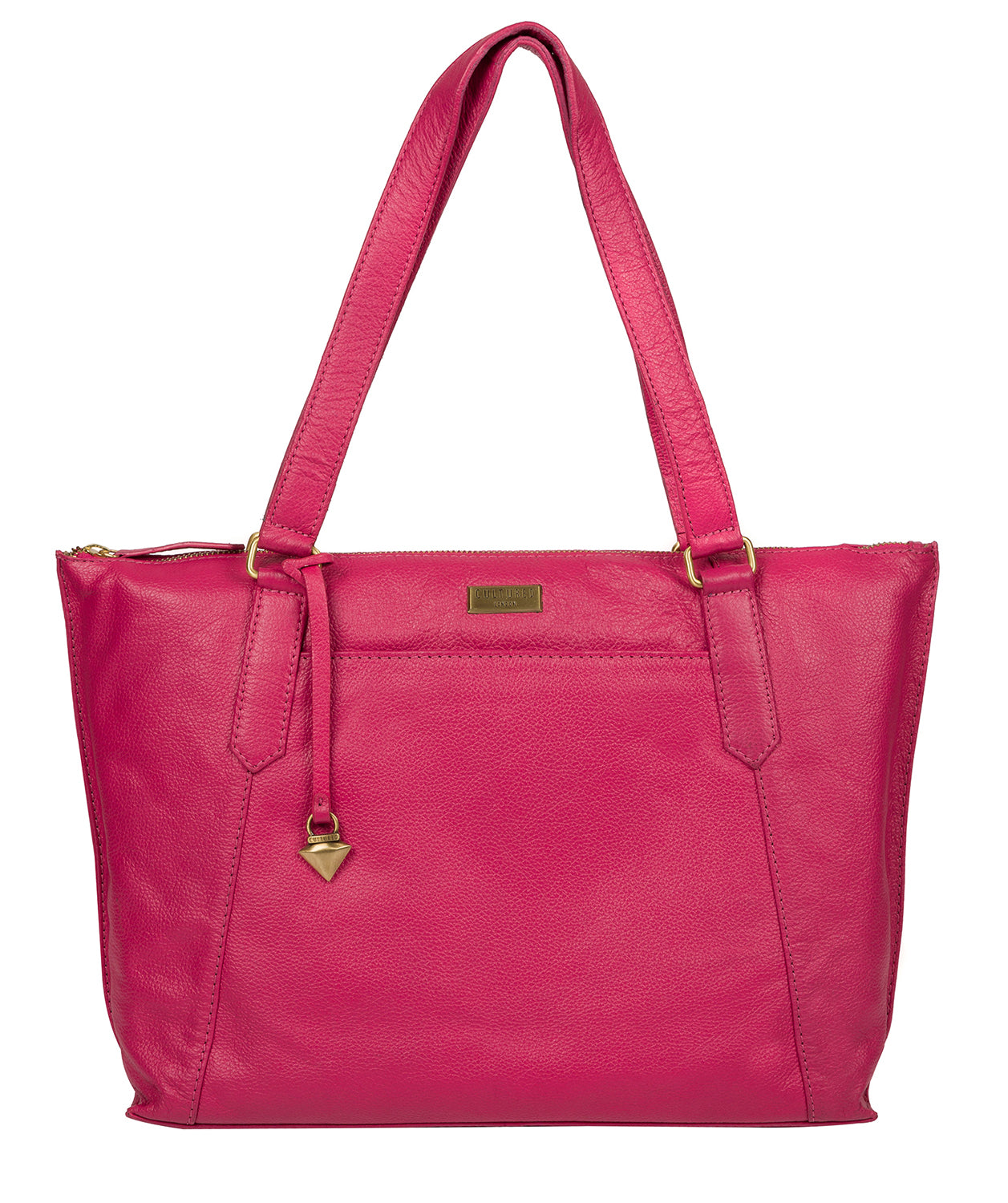 'Isabella' Cabaret Leather Tote Bag image 1
