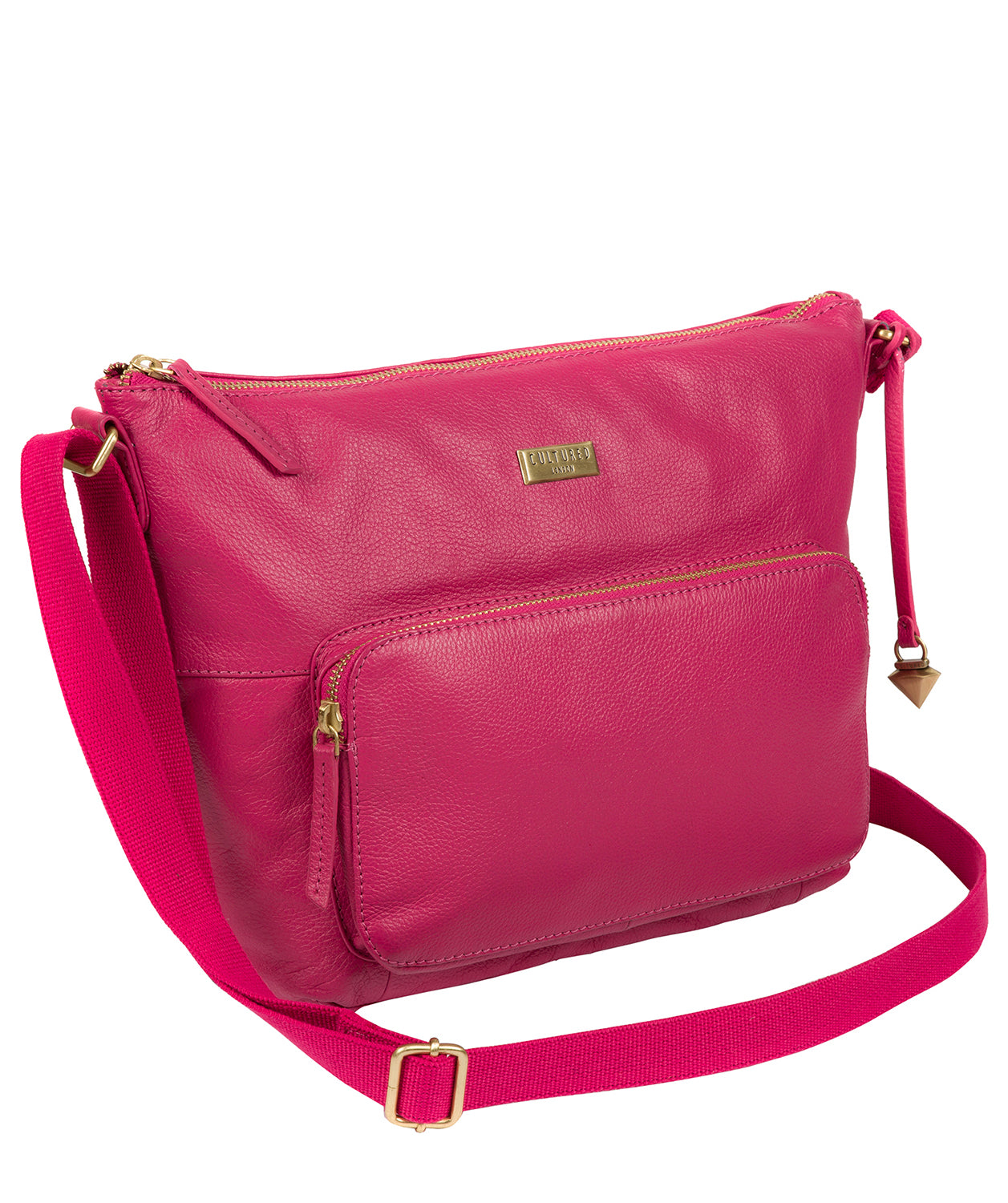 'Olivia' Cabaret Leather Shoulder Bag image 3