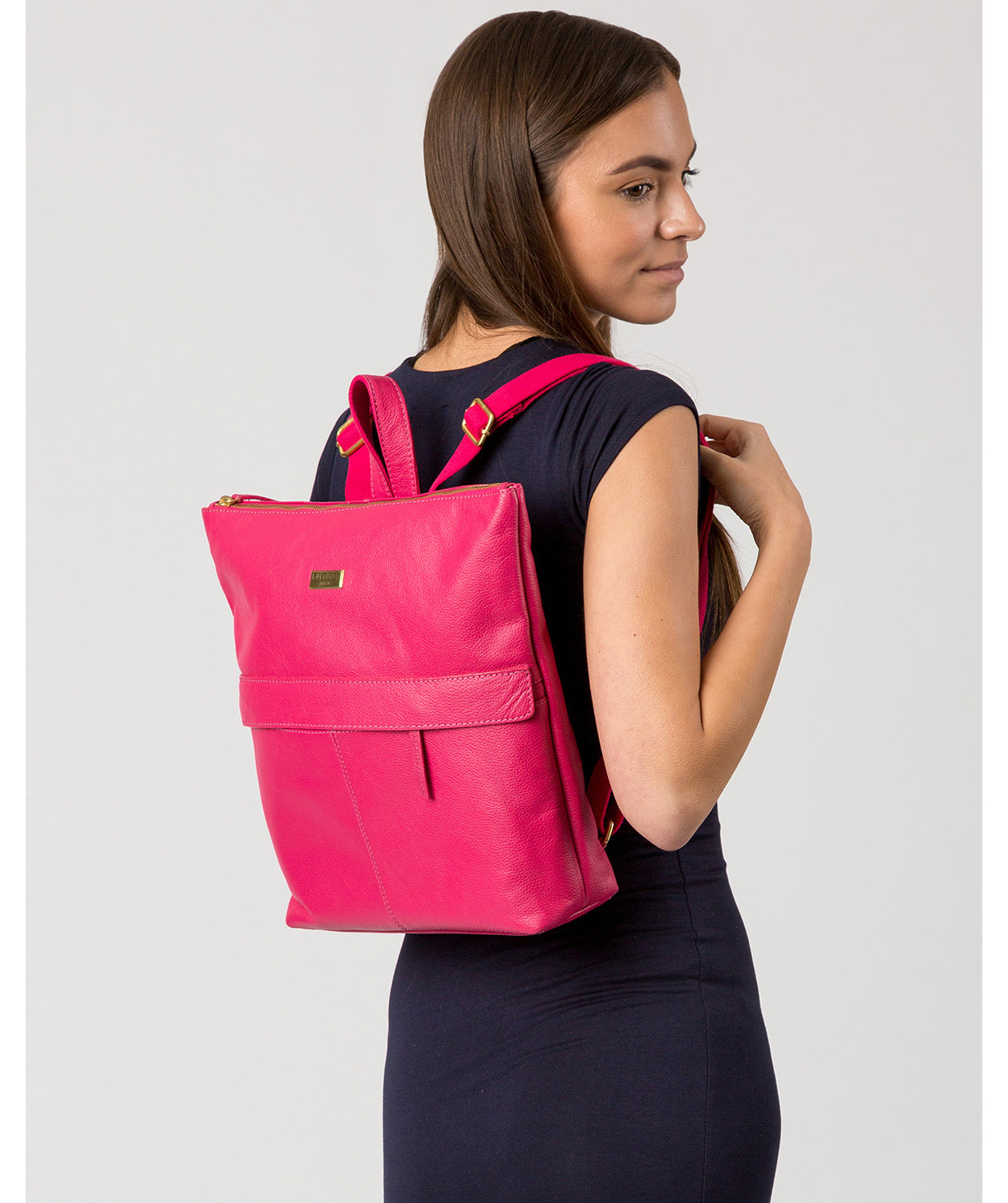 'Jada' Cabaret Leather Backpack Pure Luxuries London