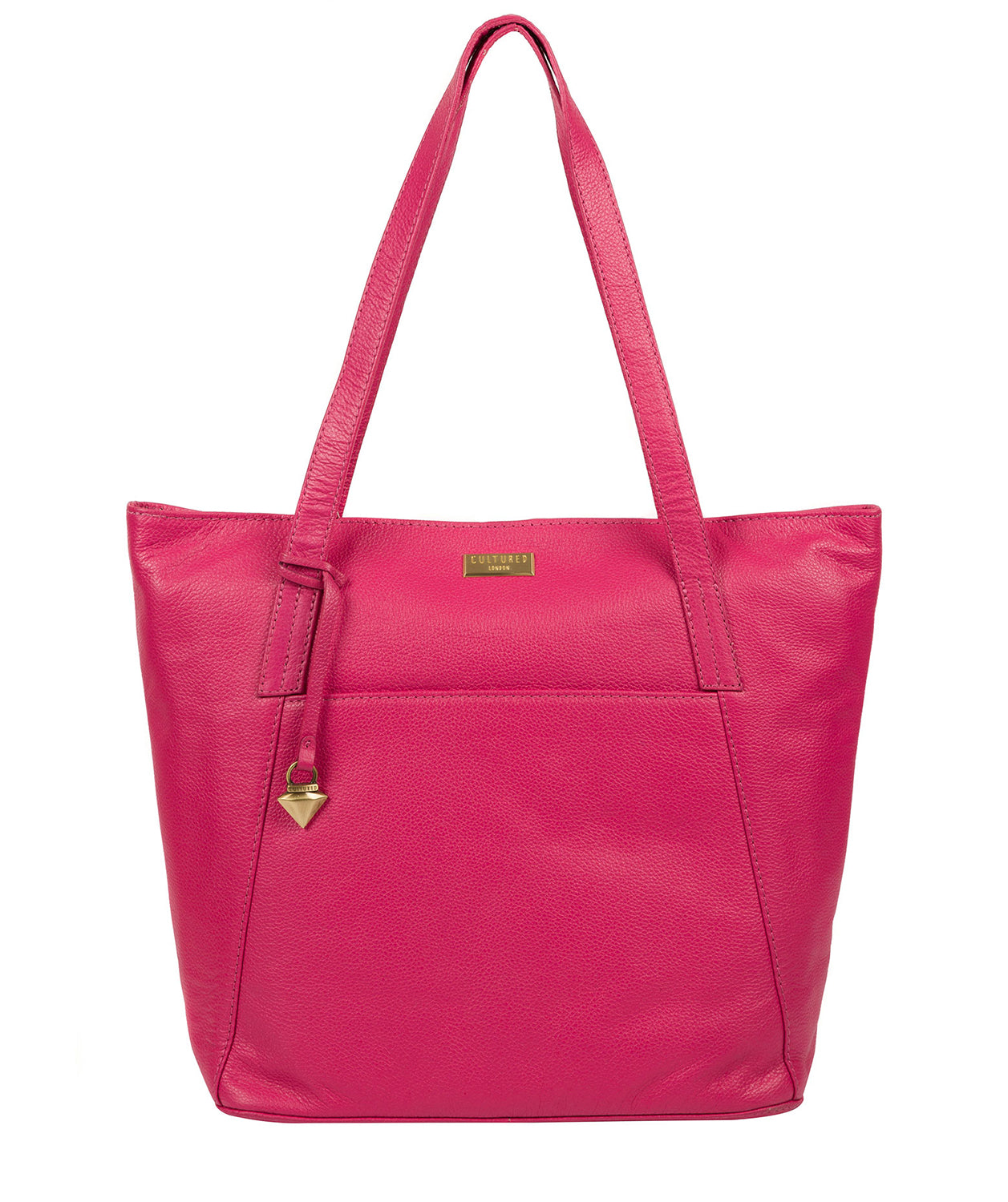 'Makayla' Cabaret Leather Tote Bag image 1