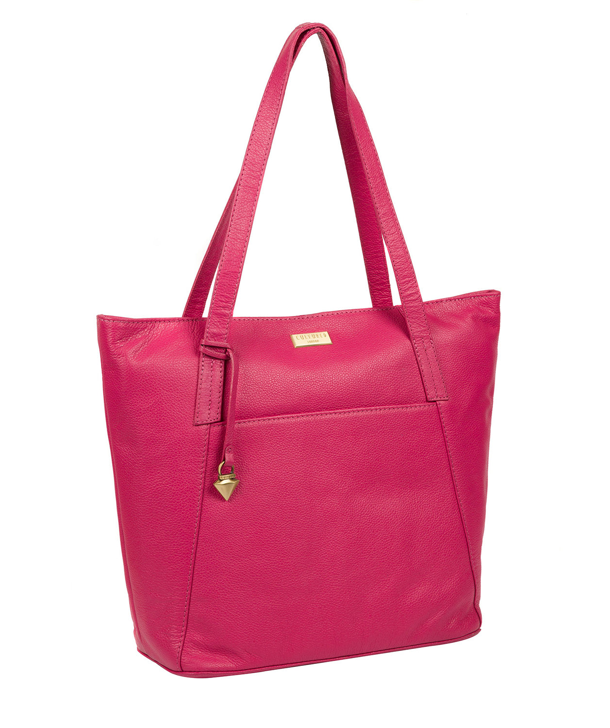 'Makayla' Cabaret Leather Tote Bag image 5