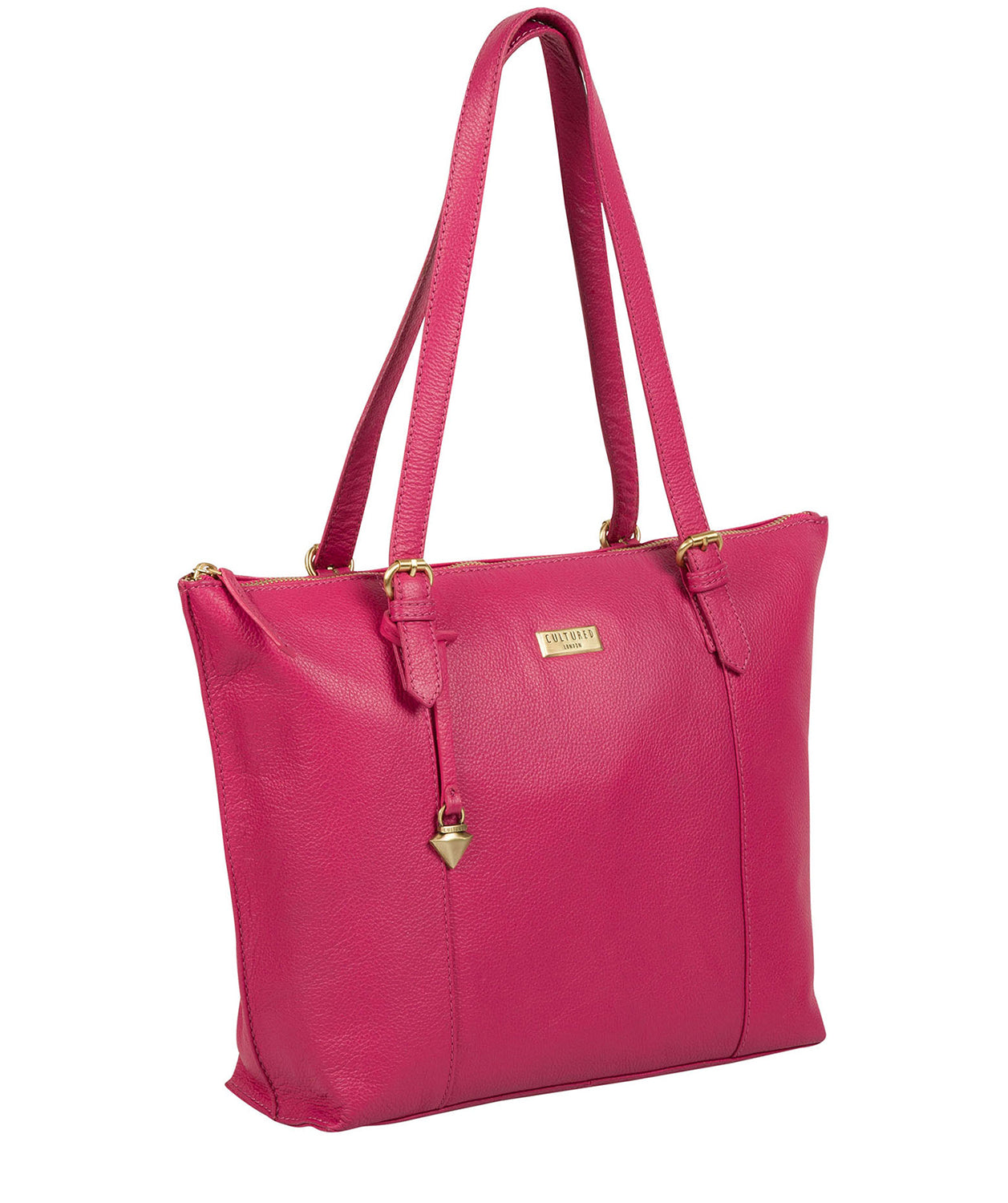 'Trinity' Cabaret Leather Tote Bag image 3