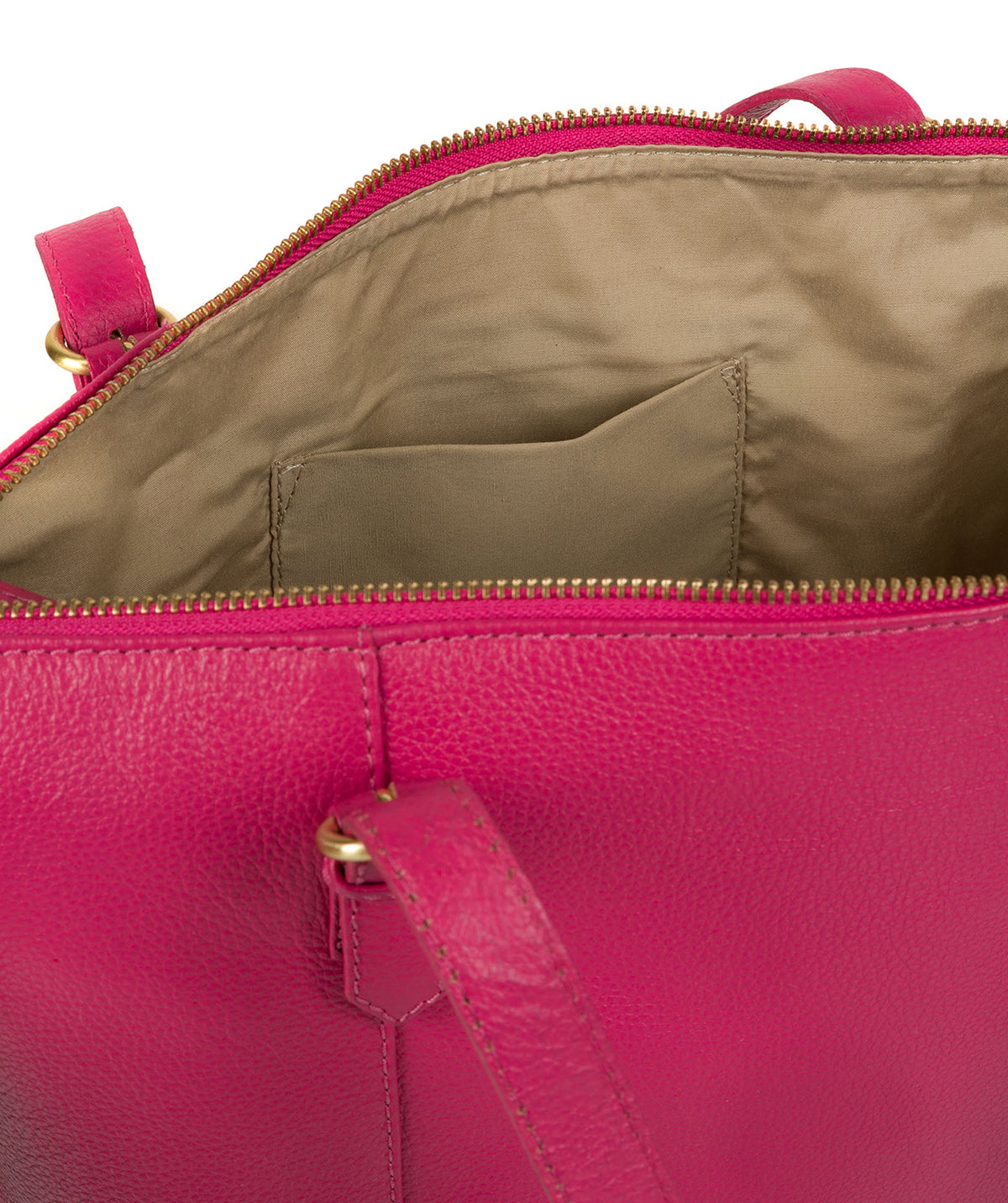 'Trinity' Cabaret Leather Tote Bag image 5