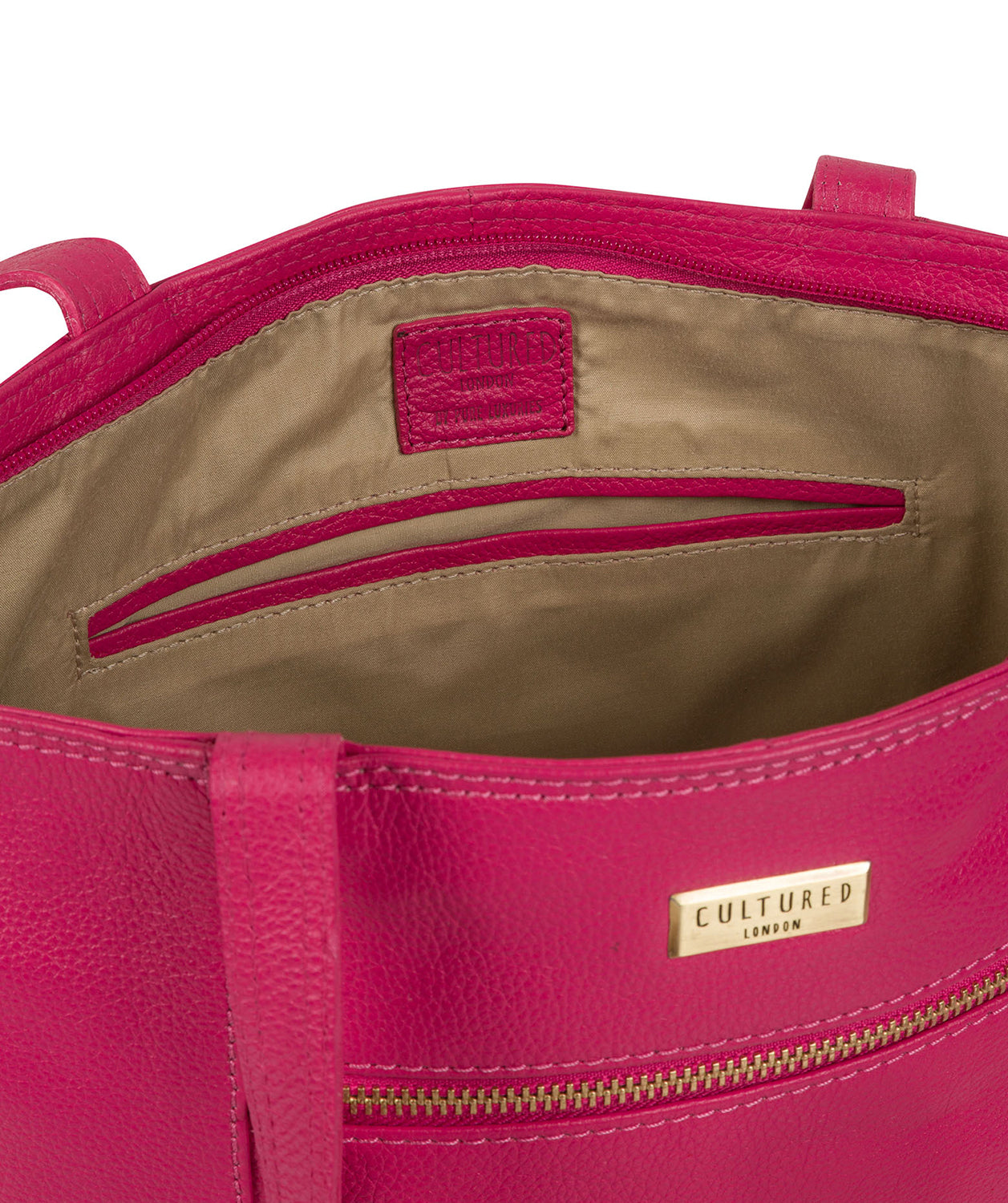 'Maya' Cabaret Leather Tote Bag image 4