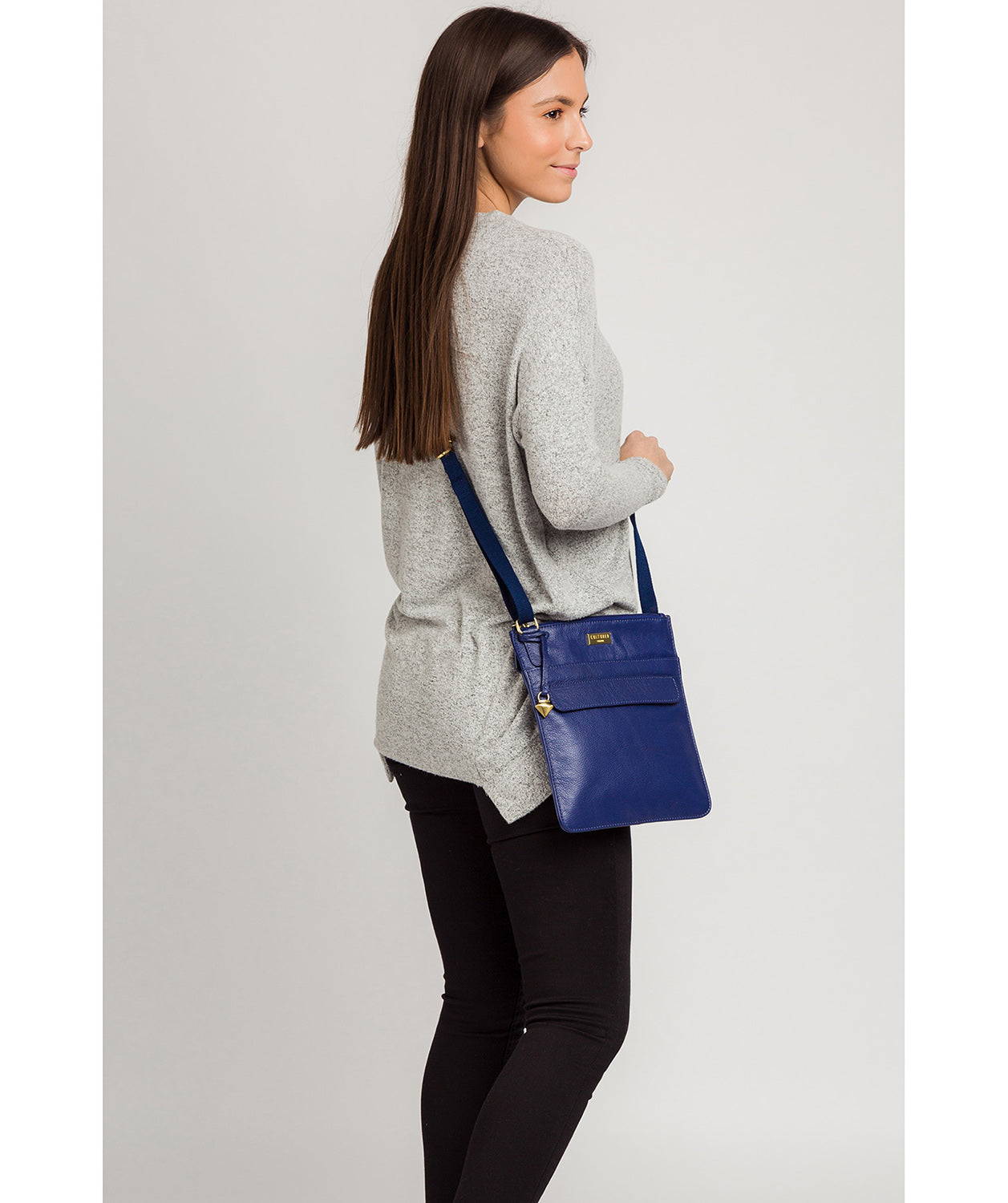 'Nevaeh' Mazarine Blue Cross Body Bag image 2