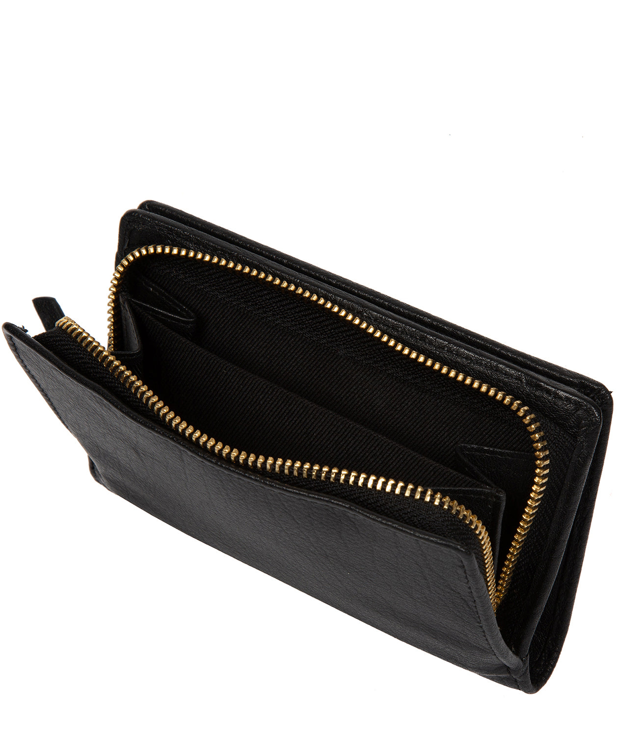 'Fran' Black Leather RFID Purse image 3