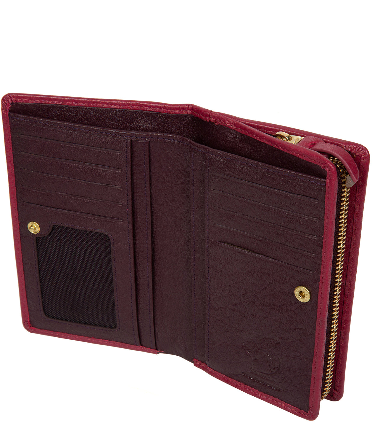 'Fran' Orchid Leather RFID Purse image 4