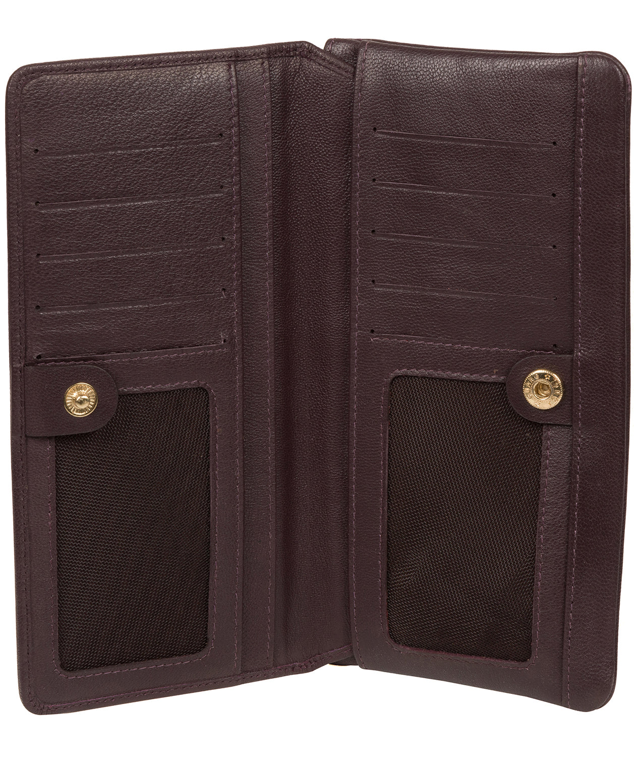 'Mavor' Plum Leather Purse image 4