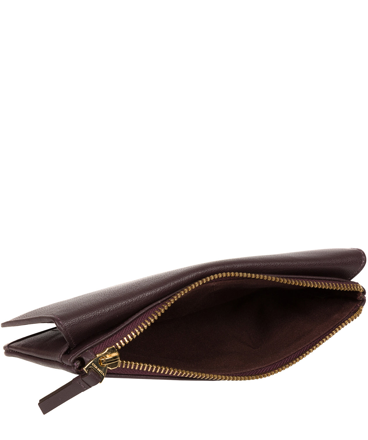 'Mavor' Plum Leather Purse image 5